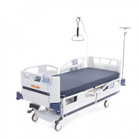 Кровати реанимационные + Реанимационная кровать MET A9 с ВЕСАМИ и ЛАТЕРАЛЬНЫМИ наклонами на колоннах LINAK