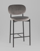 Барные стулья + Стул полубарный Бриф VD велюр серый
