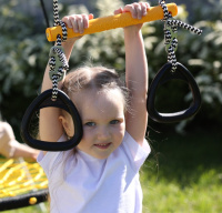 Аксессуары к дск + Кольца с перекладиной Romana 1.Д-28.02 жёлтый