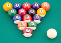 Американский пул + Комплект шаров 57.2 мм "Classic А-качество"