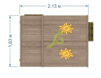 Игровые домики + Детский домик IgraGrad Коттедж 2