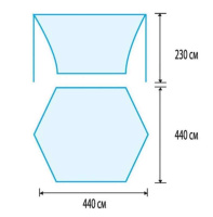 Тенты туристические + Tramp Lite палатка Tent orange (оранжевый)