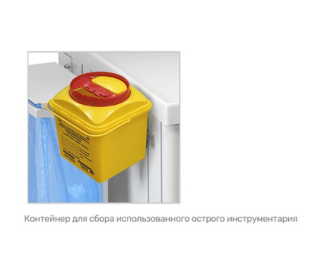 Тележки медицинские + Тележка медицинская многофункциональная Тип 5