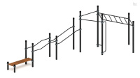 Уличные турники и брусья (Воркаут) + Воркаут ЛОВ 108 ВТ 102.21-01