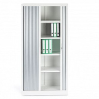 Медицина + Шкаф медицинский с роллетами, антибактериальный, разборный МЕТ Кёльн-100