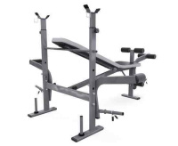 Скамьи + Скамья со стойками под штангу DFC D702 PRO широкий хват