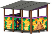 Теневые навесы, беседки + Теневой навес (Майя) МФ 78.31.24-06