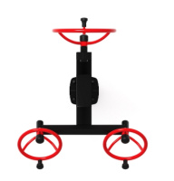 Детские уличные комплексы + Рули (положение сидя)  Уличный тренажер