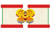 Песочницы + Песочница двойная Бабочка ИО 07-507