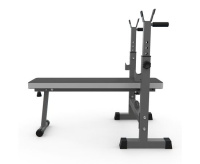 Стойки под штангу + Скамья со стойками под штангу DFC D322