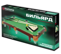 Бильярдные столы + Бильярдный стол Fortuna Русская Пирамида 3фт с комплектом аксессуаров