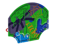 Баскетбольные щиты + Щит баскетбольный мини (Граффити) - СО 1.70.02-03