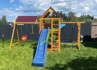 Детские уличные комплексы + Детская площадка IgraGrad Крафт Pro 4