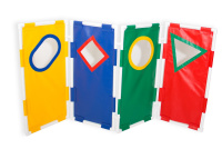 Игровое развивающее оборудование + Ширма для метания