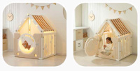 Игровое домашнее оборудование + Домик UNIX Kids Bear on the moon Camel