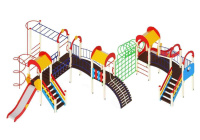 Детские уличные комплексы + Детский игровой комплекс «Солнышко» H=1200 ДИК 25-501