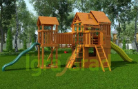 Детские уличные комплексы + Детская площадка IgraGrad Великан 2 (Макси)