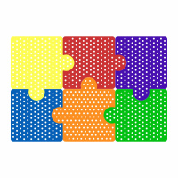 Декоративно-развивающие панели + Настенная панель Пазл 1 штука