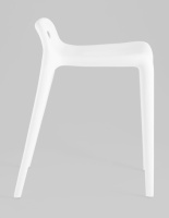 Пластиковые стулья + Табурет Sletten пластик белый