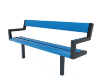 Скамейки и столики + Скамья Сити 1 МФ 05-014