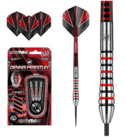 Дротики + Чемпионские дротики Winmau Dennis Priestly steeltip 25gr (профессиональный уровень)