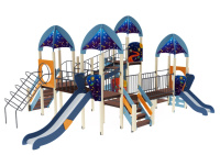 Детские уличные комплексы + Детский игровой комплекс «Космопорт» H=750, 1200, 2000 ДИК 31-1402 (Космос)