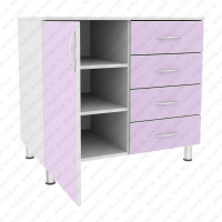 Тумбы медицинские + Тумба медицинская ТМ.10.02 Эконом