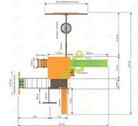 Детские уличные комплексы + Детская площадка IgraGrad Спорт 4