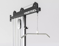 Грузоблочные тренажеры + Верхняя и нижняя тяга, блочный тренажер (вес стека 136 кг)