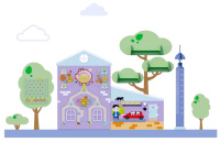 Декоративно-развивающие панели + Комплект «Финансовая грамотность. МАКСИ»