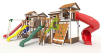 Детские уличные комплексы + Детская площадка IgraGrad Домик 7 мод.4