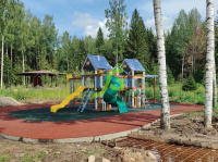 Детские уличные комплексы + Детская площадка IgraGrad Шато Sun мод.1