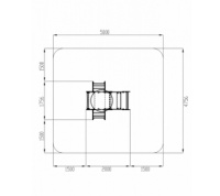 Теневые навесы, беседки + Вертолет (синий) - Беседка - МФ 10.03.04-01