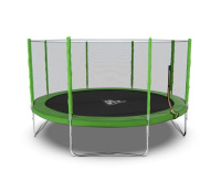 Батуты + Батут DFC Trampoline Fitness с сеткой 14ft