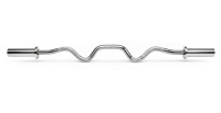Грифы 50-51 мм + Гриф олимпийский UNIX Fit PRO 200 EZ-образный 120 см / 50 мм хромированный