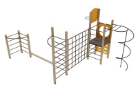 Детские уличные комплексы + Спортивный комплекс Непоседа СК 03-113