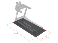 Аксессуары для кардиотренажеров + Коврик UNIXFIT для кардиотренажеров (190/75)