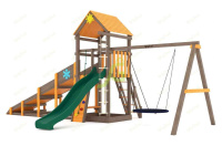 Детские уличные комплексы + Всесезонная площадка IgraGrad С Nest SF2