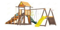 Детские уличные комплексы + Всесезонная площадка IgraGrad С Gride мод.1 SF1