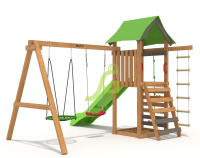 Детские уличные комплексы + Детская площадка IgraGrad W1-1s с гнездом