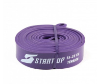 Эспандеры + Эспандер для фитнеса замкнутый Start Up NY 208*3,2*0,45 см (нагрузка 15-35кг) purple