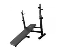 Скамьи + Скамья со стойками под штангу DFC D6453