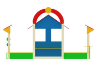 Песочницы + Песочный дворик Теремок ИО 07-538