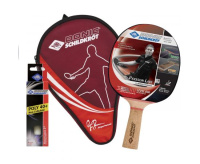 Ракетки для настольного тенниса + Набор DONIC PERSSON 600 (1 ракетка, 3 мячика Avantgarde 3*, чехол)