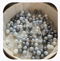 Сухие бассейны и шарики + Шарики для сухого бассейна (150 штук, 4 цвета) Grey