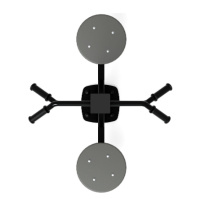 Уличные тренажеры + Твистер двойной - Уличный тренажер - СТ 017-11