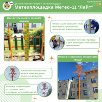 Музыкальные площадки и метеостанции + Метеоплощадка Метео-11 "Лайт"