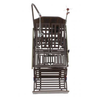 Кровати функциональные + Кровать электрическая Med-Mos DB-11А (МЕ-5228Н-10) ЛДСП Венге с боковым переворачиванием, туалетным устройством и функцией «кардиокресло»