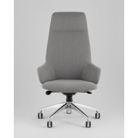 Кресла руководителя + Кресло руководителя TopChairs Bow в ткани серый