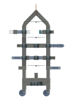 Детские уличные комплексы + Баркентина (Лагуна) - ДИК 2.03.3.06-12.И1